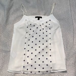 Banana republic polkadot blouse